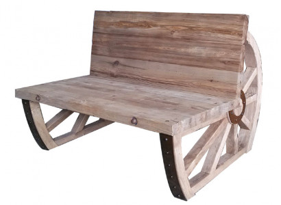 Gartenbank Holz Parkbank Massiv Sitzbank Garten Gartenmöbel 2-Sitzer Bänke Neu