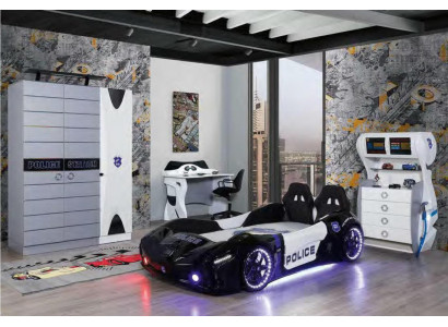 Kinder Bett Rennwagen Schlafzimmer Betten Möbel Matratze Autobett 