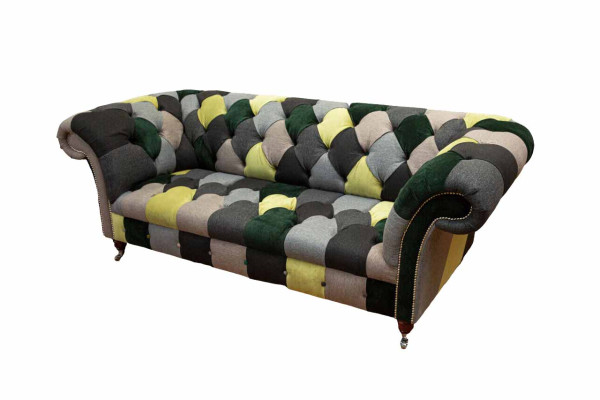 Wunderschönes stilvolles 3-Sitzer Chesterfield Sofa für das Wohnzimmer