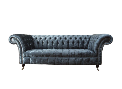 Design Sofa 3 Sitzer Couch Polster Sofas Stoff Wohnzimmer Textil Couchen