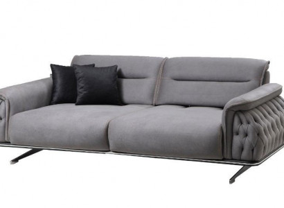 Designer weich 3 Sitzer Sofa für Wohnzimmer Textil Polstermöbel neu Luxus
