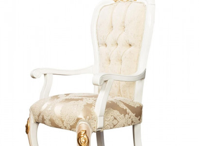 Stühle Wohnzimmer Esszimmer Lehnstuhl Polsterstuhl mit Armlehne Luxus Sessel Neu