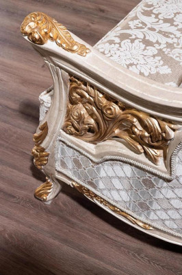 Chesterfield 3 Sitzer Designer Sofa Luxus Polster Sofas Couchen Stoff Textil Neu