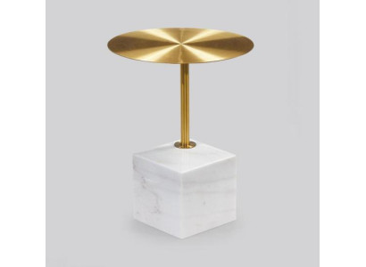 Luxuriöser Weißer Beistelltisch Wohnzimmer Designer Ablage Couchtische