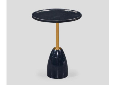 Marmor stilvolle Schwarz Beistelltisch Tisch luxuriöse modern Couchtisch Tische