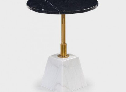 Hochwertiger Beistelltisch Stilvolle Wohnzimmer Tische Marmor Couchtisch