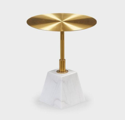 Runder Hochwertiger Metall Beistelltisch Stilvolle Kaffeetische Design