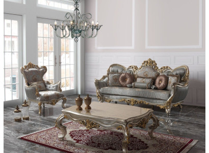 Luxus Sofagarnitur Komplette Couchgarnitur Grau Polstersofa Stoffsofa