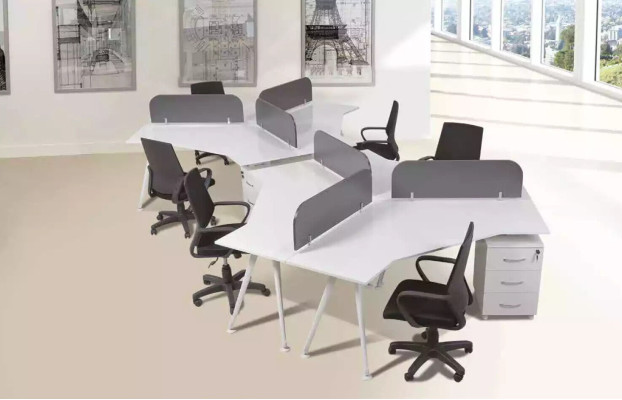 Großer Arbeitszimmer Tisch Büromöbel Büroeinrichtung Arbeitsplatz Holz