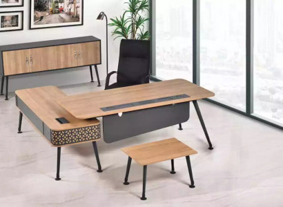 Luxus Büromöbelausstattung Komplettes Set Arbeitszimmer Designer Möbel