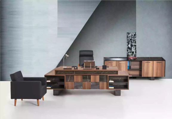 Komplettes Büromöbel Set Arbeitszimmer Eckschreibtisch Büroschrank Neu