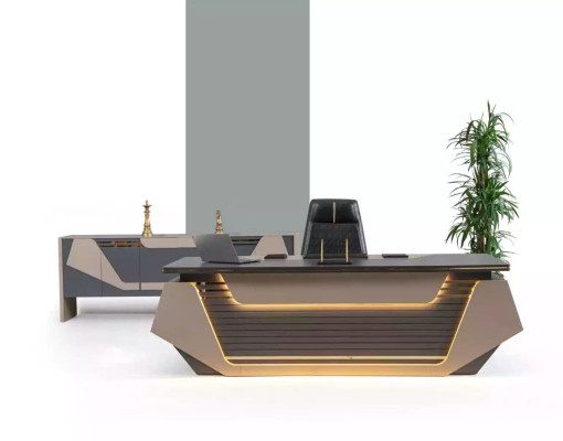 Luxus Chefschreibtisch Tisch xxl 260x100 Designer Einrichtung Moderne Tische