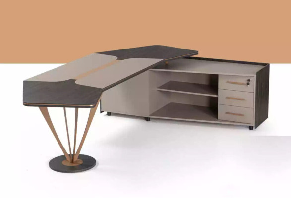 Eckschreibtisch Büromöbel Arbeitszimmer Luxus Möbel Modern Tisch Neu