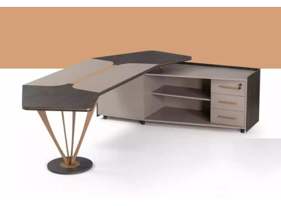 Eckschreibtisch Büromöbel Arbeitszimmer Luxus Möbel Modern Tisch Neu