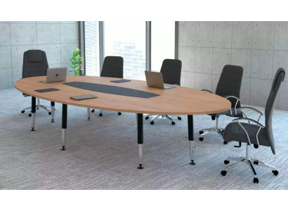 Konferenztisch Designer Büro Arbeit Zimmer 220x110 Möbel Tisch Moderner
