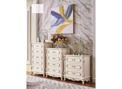 Set 2er Luxus Kommoden im Wohnzimmer klassische Wohnzimmer Möbel Neu