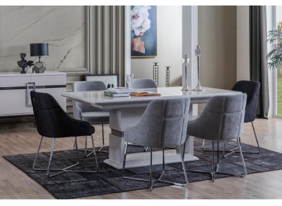 Exclusive Esszimmer Set Besteht aus 7tlg. Esstisch und 6x Stühle neu