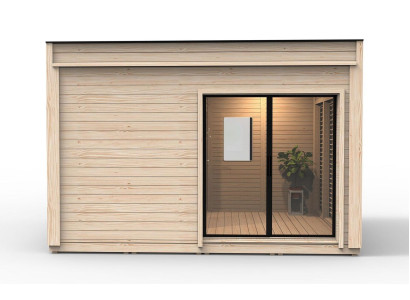 Sauna Trockensauna Holzsauna Saunafass Landhaus Garten Saunas Häuschen