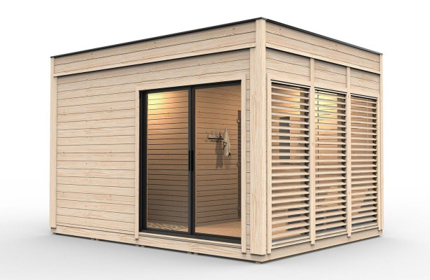 Sauna Trockensauna Holzsauna Saunafass Landhaus Garten Saunas Häuschen