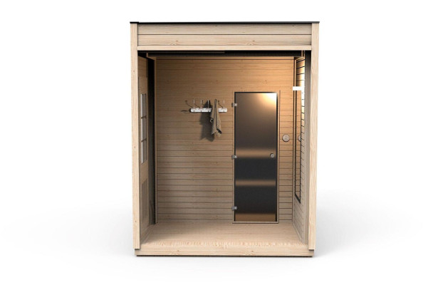 Sauna Holz Woodpro Garten Holzsauna Outdoor Saunas Trockensauna 345x245x318