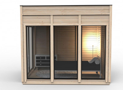 Campinghaus Holzhaus Gartenhaus Häuschen Ferienhaus Fertig Haus Camping