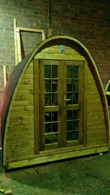 Sauna Holz Garten Holzsauna Outdoor Saunas Trockensauna 350x240x260