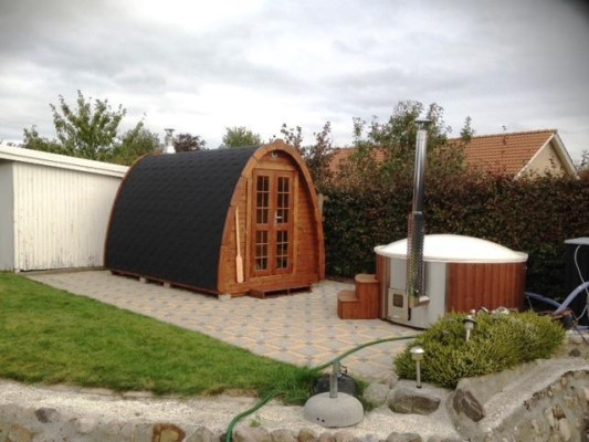 Sauna Holz Garten Holzsauna Outdoor Saunas Trockensauna 300x240x260