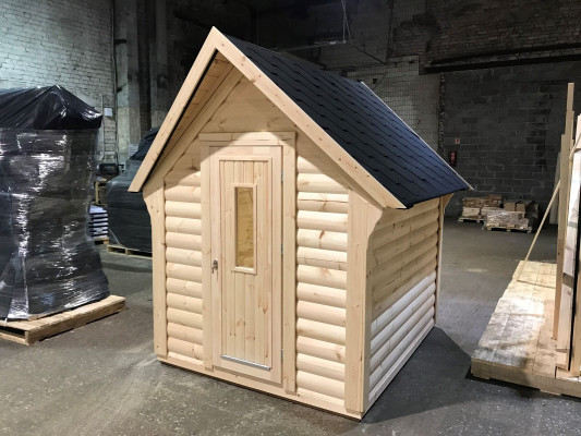 Sauna Holz Garten Holzsauna Outdoor Saunas Trockensauna 220x250x180