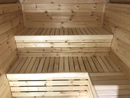 Sauna Holz Garten Holzsauna Outdoor Saunas Trockensauna 220x250x180