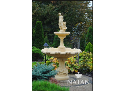 Zierbrunnen Springbrunnen Brunnen Garten Dekoration Fontaine Teich ELENA AMANDA