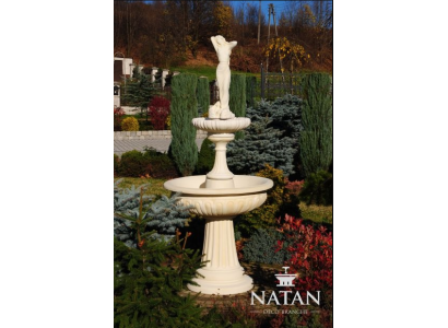 Springbrunnen Garten Teich Brunnen Steinbrunnen Gartenbrunnen Fontaine Stein