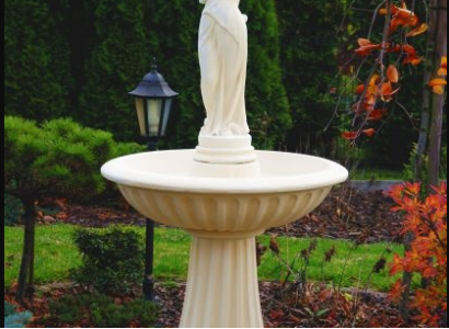 Springbrunnen Garten Teich Brunnen Steinbrunnen Gartenbrunnen Fontaine 182cm