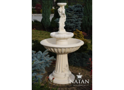 Zierbrunnen Springbrunnen Skulptur Brunnen Deko Garten Fontaine Teich Neu 162cm