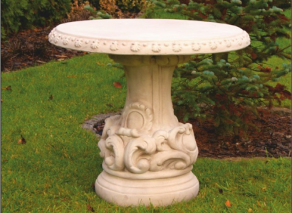 Tische Römischer Stil Garten Stein Tisch Rund Terrassen Möbel Gartenmöbel Deko