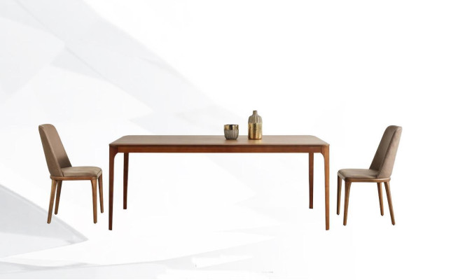 Esszimmer Gruppe Essgruppe Essecke Esstisch Stühle 7tlg Holz Braun