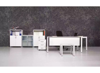 Großes Büro Set Büroeinrichtung Arbeitszimmermöbel Garnitur 4 tlg Möbel