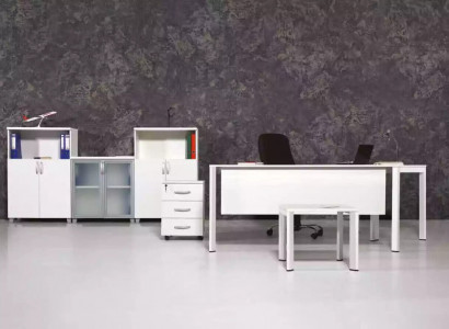 Großes Büro Set Büroeinrichtung Arbeitszimmermöbel Garnitur 4 tlg Möbel