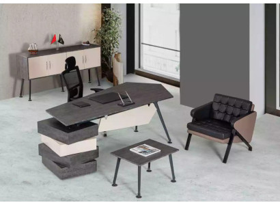 Möbel Tische Schreibtisch Arbeitszimmer Holz Tisch Büro Einrichtung Moderne