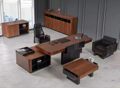 Couchtisch Arbeitszimmer Büro Möbel Luxus Holz Modern Neu Design