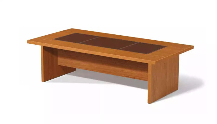 Bürotisch Konferenztisch Braun Einrichtung Design Besprechungstisch 240x120