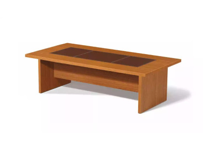 Bürotisch Konferenztisch Braun Einrichtung Design Besprechungstisch 240x120