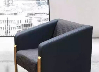 Design Sessel Luxus Arbeit Zimmer Büro Möbel Stoff Modern Neu