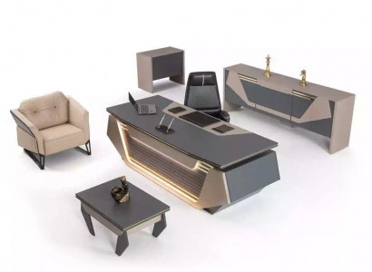 Designer Couchtisch Holz Arbeitszimmer Neu Büro Einrichtung Tisch