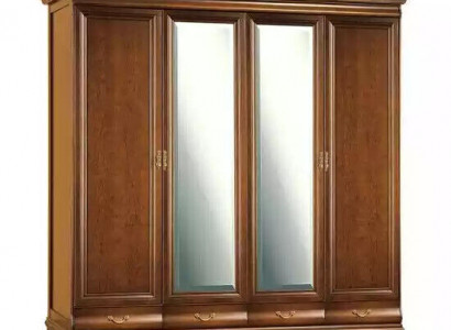 Kleiderschrank Schlafzimmer Schrank braun Farbe Barock Rokoko Schränke