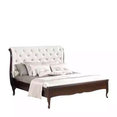 Bett Stoff Design Doppel Betten Luxus Modernes Hotel Gestell Schlaf Zimmer