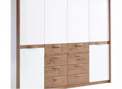 Schrank Schlafzimmer Schränke Weiß Kleiderschrank Modern Holz Luxus