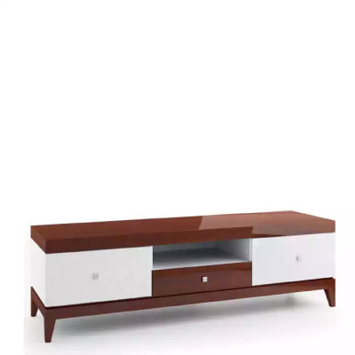 TV-Ständer im Wohnzimmer Fernsehständer Luxus Wohnzimmer möbel Holz rtv