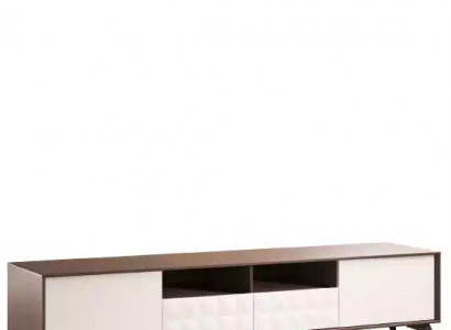 TV-Ständer Lowboard Wohnwand Modern Design Sideboard Holz