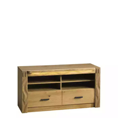 TV Schrank Luxus Fernseher Ständer Kommode Sideboard Wohnwand Holz