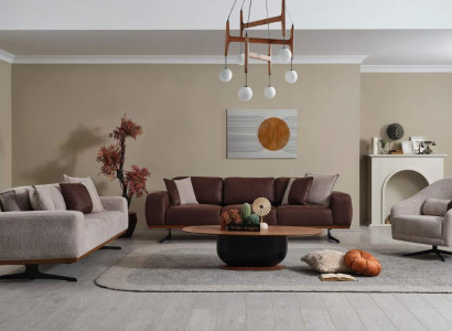 Luxus Sofagarnitur 4+3+1 Sitzer Modern Möbel Couch Wohnzimmer Sofa Set